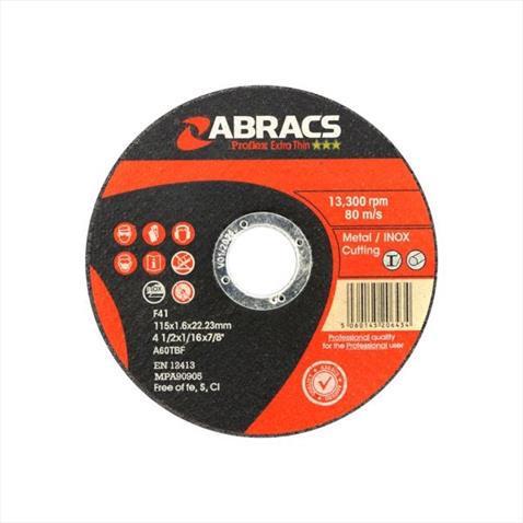 THIN FLEXI CUTTING DISCS 115MM