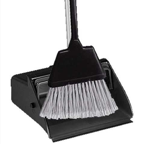 HEAVY DUTY LOBBY DUST PAN & BRUSH SET