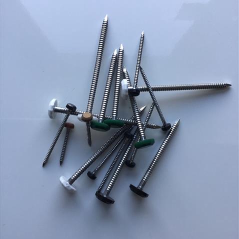 PLASTIC HEADED PINS AND NAILS